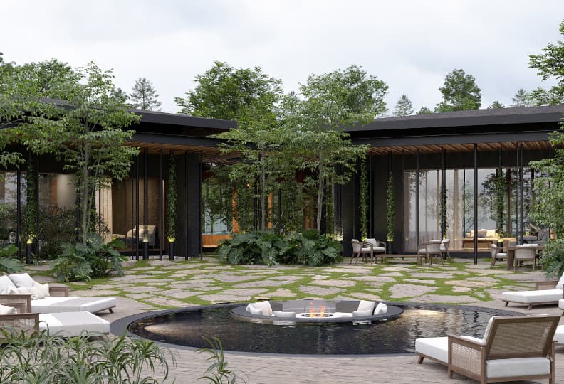 Barvak Estate garden house