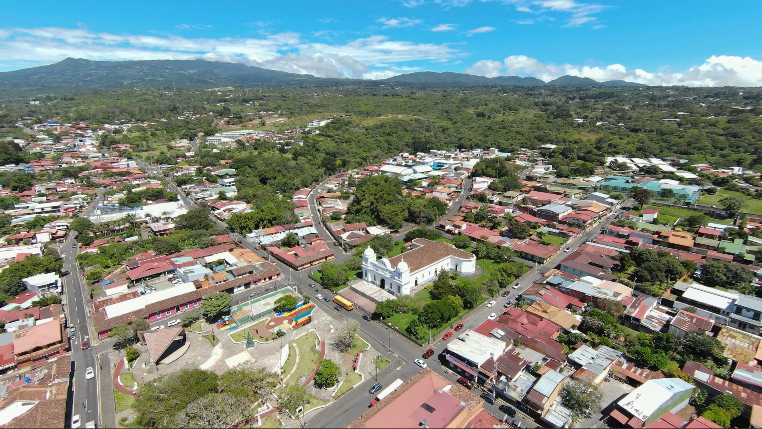 Town view of Barva de Heredia